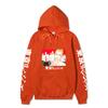 Tokyo Revengers Anime Pullover Hoodie, Takemichi Group Character Print Long Sleeve Sweatshirt Unisex Street Hoodie with Japanese Sleeve Letter