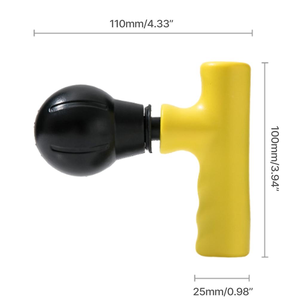 Small Travel Handheld Portable Massager Mini Compact Sports Massager Percussion Deep Tissues Muscle Massager Durable