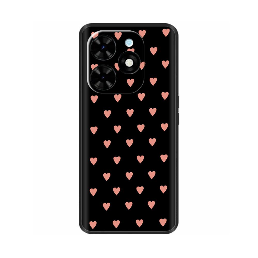 For Tecno Spark 20 Pro Case Soft Black Silicone Phone Case For Tecno Spark 20C Coque Spark20 Spark 20 Pro Bumper Cover Fundas