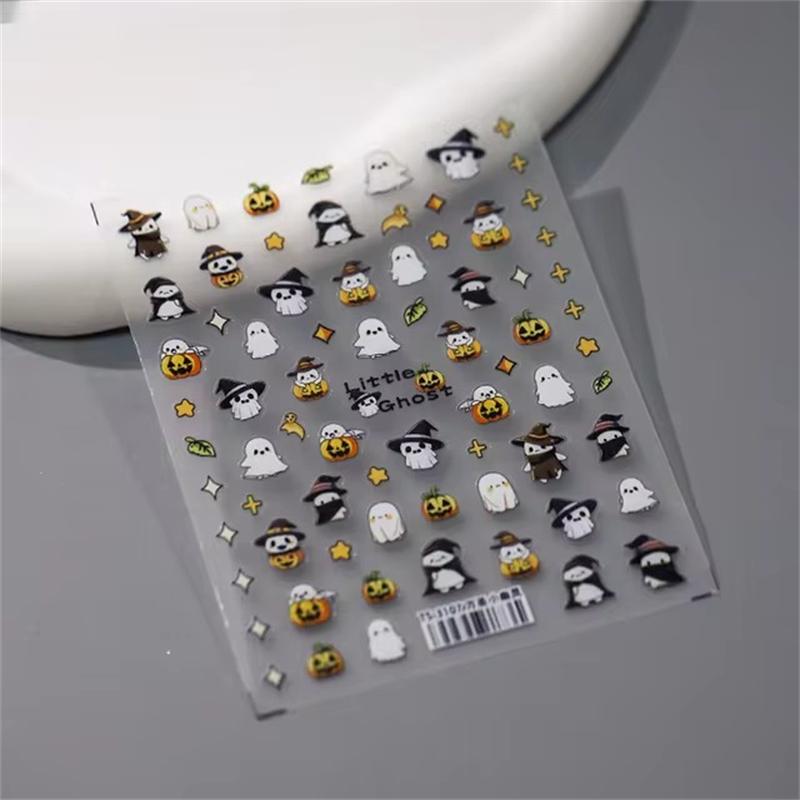 1PCS French Jelly Nail Stickers Dreamy Bubble Meteor Butterfly Star Moon Self Adhesive Stickers For Nail DIY Nail Art Decoration