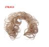 Multiple Synthetic Caterpillar Bread Curly Chignon Hair Extension Wig