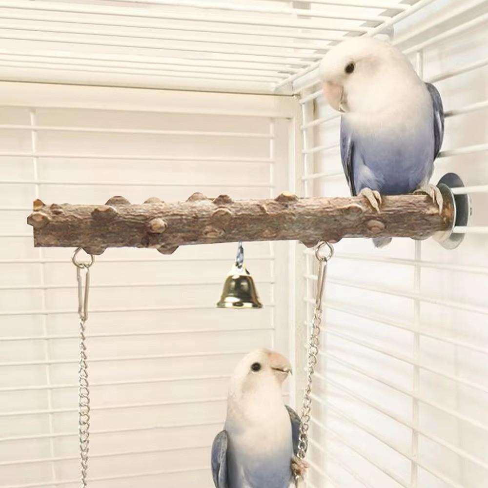Claw Grinding Parrot Suspension Bridge Toys Durable Pole Standing Bird Toys Birdcage Accessories
