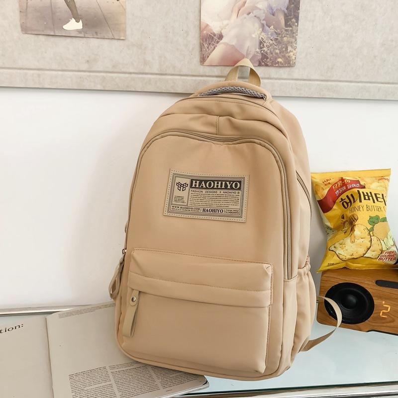 Schoolbag Korean Version Casual Backpack Large Capacity Schoolbag Primary School Junior High School Student Schoolbag Fashionable New Commuter