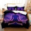 3D Buddha Bedding Set Microfiber Luxury Printed Down Duvet Cover Pillowcase 2/3 Birthday Gift AU210 * 240 Full Size Quick Drying Soft Home Textile