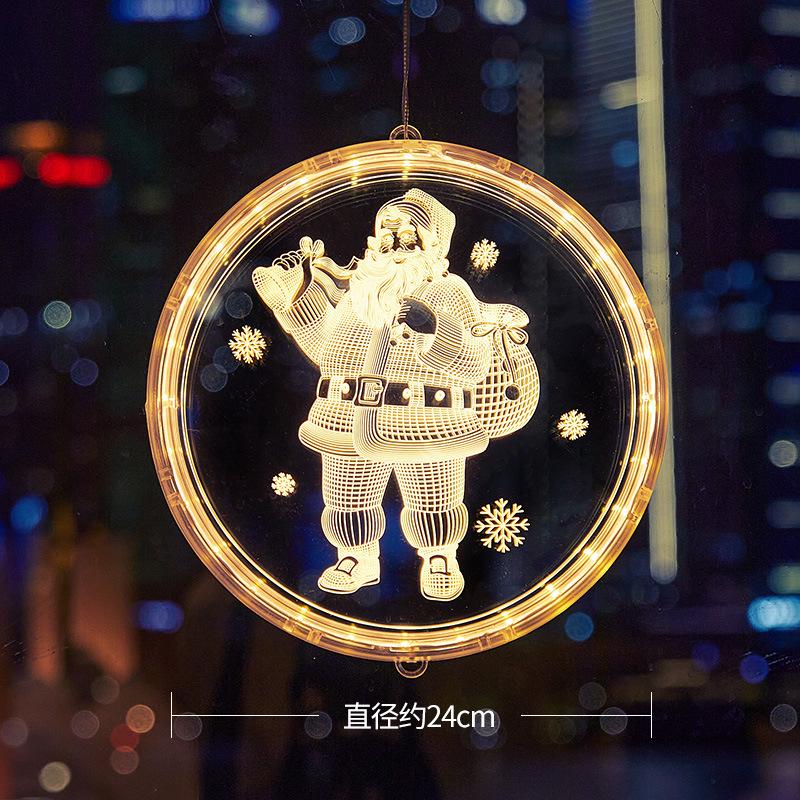 Christmas Decorations Scene Layout Store Shop Creative Small Hangings Window Christmas Tree Pendants Atmosphere Decoration