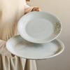 Surprise Shunfeng Plate Japanese Ceramic Plate Household Plate Round Large Plate Tableware High Value Western Plate