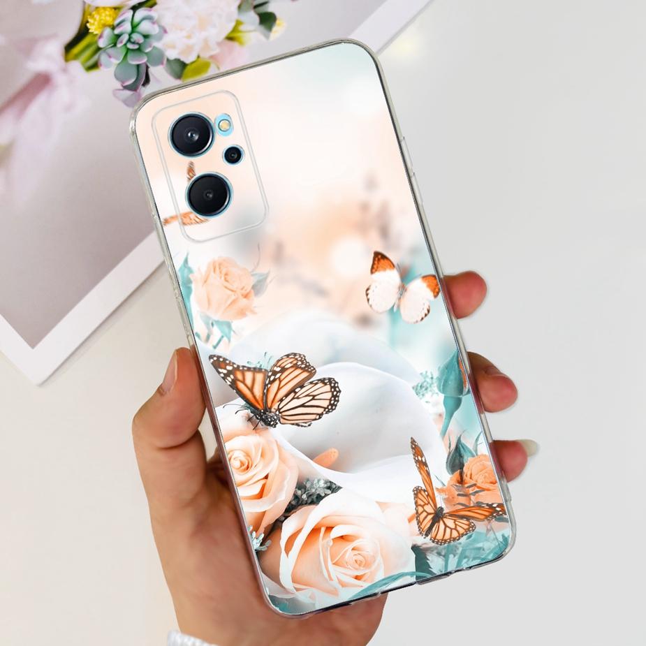 For Realme 9i Case RMX3491 New Fashion Painted Cover Clear Silicone Soft TPU Phone Case For Realme 9i 5G RMX3612 Realme9i Fundas