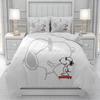 Snoopy 3D Duvet Cover Men women/Children KID Printing Disney Cartoon Bedding Set  Comforter Bed Soft