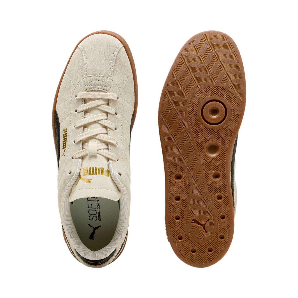 New PUMA Abrasion Resistant Low Top Skateboard Shoes Unisex Ecru 397444-07