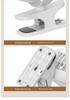 USB Rechargeable Silent Clip Fan for Desk or Wall