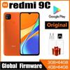 Refurbished Global Rom Xiaomi Redmi 9C Smartphone 3GB/4GB 128GB MediaTek Helio G35 6.53 Inch Android 10 13MP Camera 5000mAh