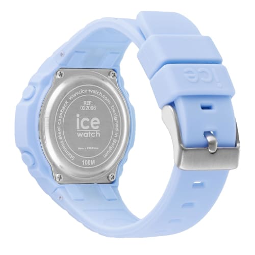 Authorized Ice Watch Authorized Dealer: Ice Watch Digital Men's Watch 022096 ICE Digit Ultra Light Blue Small