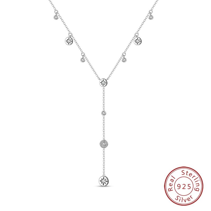 925 Silver Luminous Firefly Heart Shaped Zircon Pendant Necklace For Women Fashion Anniversary Birthday Jewelry Gifts