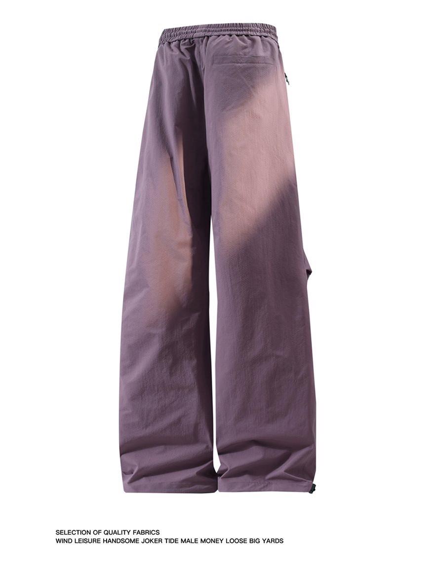Men s Casual Straight Loose Pants - Spring/Autumn Trendy Slim Fit S