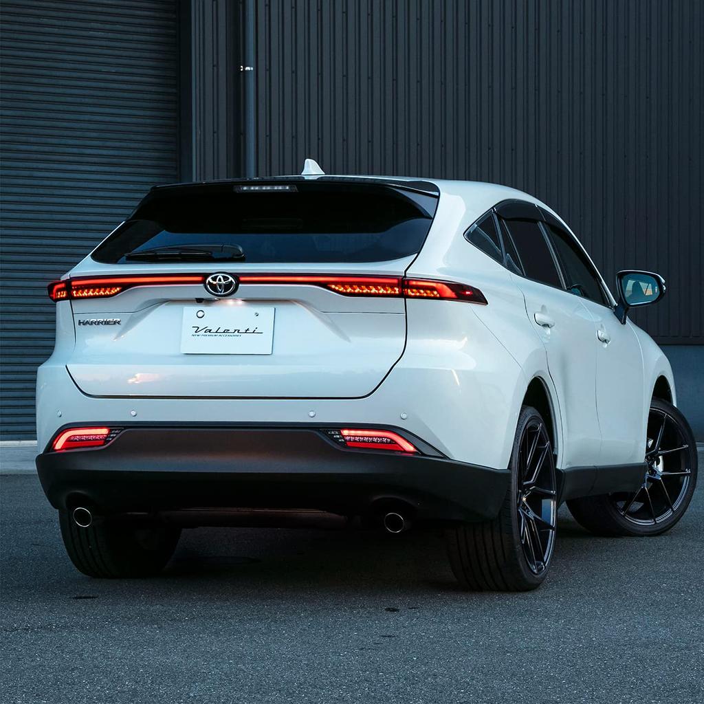 Valenti Jewel LED Lower Tail Lamps REVO for Toyota Harrier 80 Series 2020 August with Red Safety Standard Compliant and Certified (June - 2022)