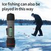 Portable Sonar Fish Finder Waterproof Wireless Bluetooth Depth Finder Ice Fish Finder with Depth Readout Display for
