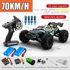 New Rc Car Off Road 4x4 High Speed 75KM/H Remote Control Car with LED Headlight Brushless 4WD 1/16 Monster Truck Toys for Boys Gift