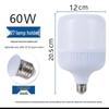 Super Bright T LED Bulb for Home - Energy-Saving, White Light, E27 Screw, B22 Bayonet