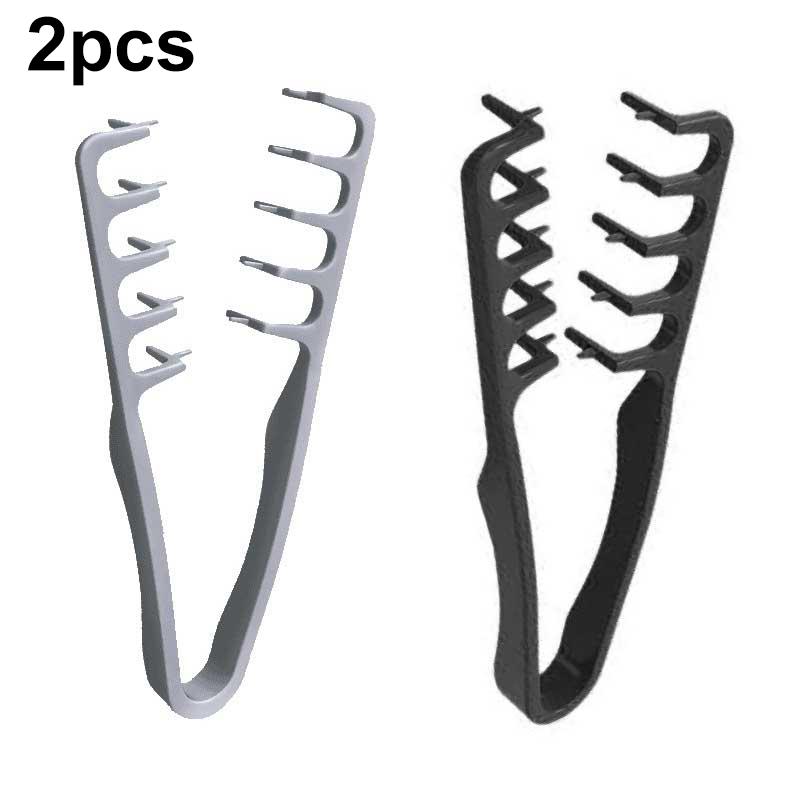 Hair Volumizing Comb, ABS Plastic Fluffy Textured Styling Tool for Normal Hair, Natural Looking Hair Root Lifting and Coverage