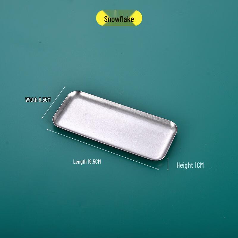 ZISIZ Gold Electroplated Stainless Steel Serving Platter Set