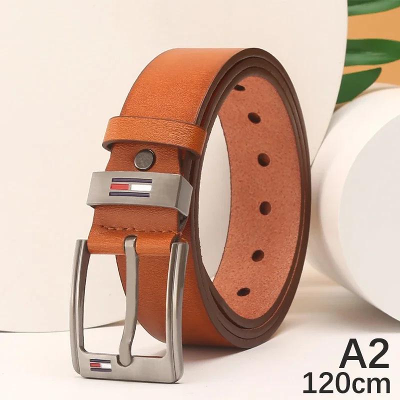 Fashion Men Alloy Pin Buckle Belt Male PU Leather Waist Belts for Jeans Straps Fancy Vintage Waistband Brand Luxury Design