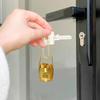 Prosperous Charm Pendant Keychain 2026 Golden Rubber Charm Keyring For Good Fortune Decoration And Daily Wear Use