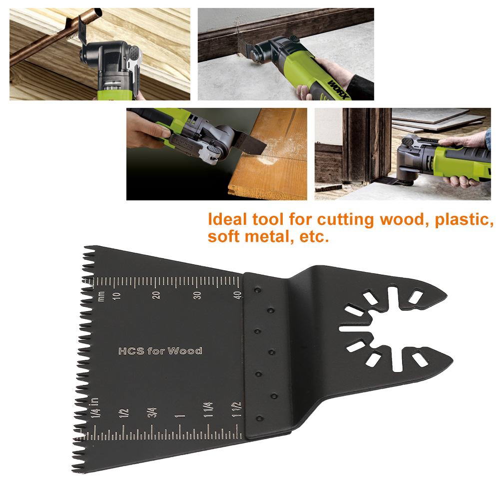 10 Stück 65mm oszillierendes Multifunktionswerkzeug Sägeblätter Kohlenstoffstahl Schneider Universal