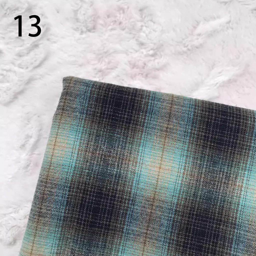 DIY Japonia Mała Grupa Tkanin Tkanina Barwiona Przędzą, do Szycia Ręcznie Robionego Patchworku Quiltingu Krata Paski Kropki Losowy 1 Styl/partia