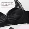 Female Summer Sexy Lace Hang Neck Small Chest Gathers Gathers The Pair Breast To Prevent Drooping Beauty Back Underwear