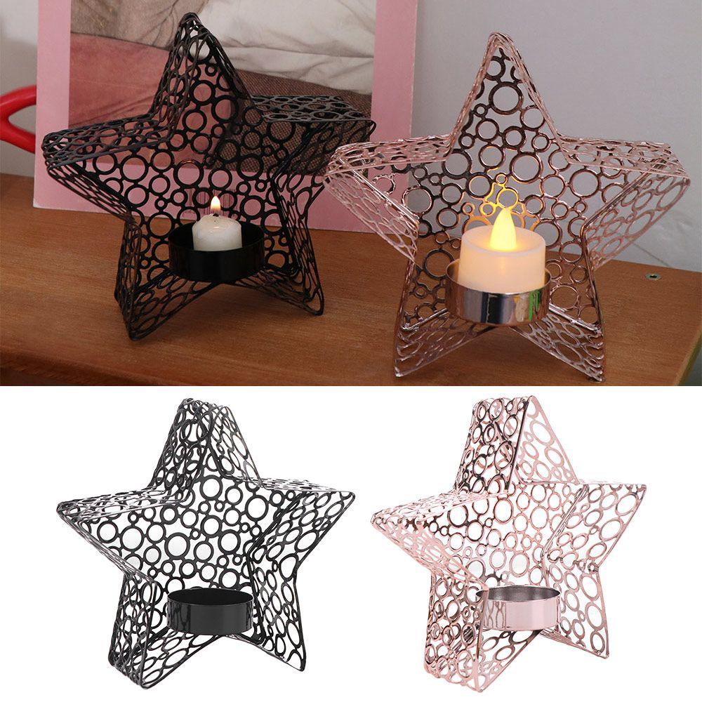 Creative Star Candle Holder Middle Eastern Candle Stand Gift Holders for Candlesticks  Home Decor