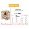 Lion Mane Wig for Dog Cat Costume Pet Washable Comfortable Fancy Lion Hair Cat Clothes Dress for Halloween Easter Festival Party