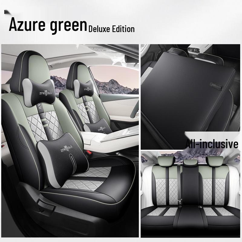 Universal Full Leather Car Seat Cushion for Aion SMAX - All-Season Comfort
