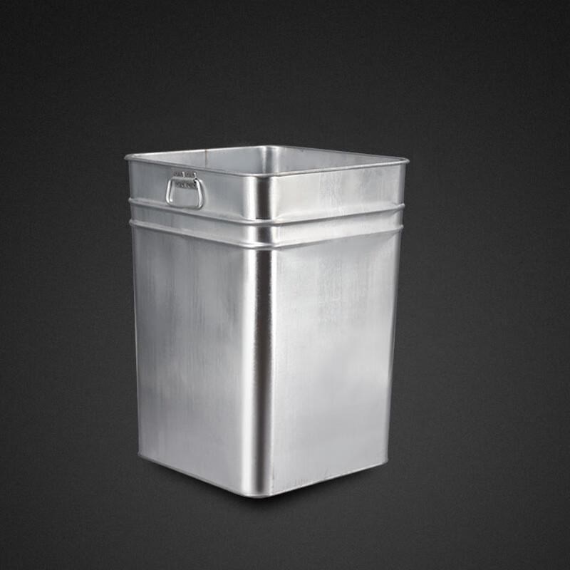 Galvanized Square Trash Can Inner Liner