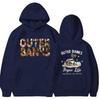 2025 Casual Dark Style Anime Hoodie for Men & Women – Retro Hooded Sweatshirt
