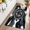 Flannel Kitchen Mat Leicester City Football Soft Area Rug Non Slip Floor Carpet Home Decoration