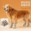 Large Dog Winter Boots With Double Buckles Fleece Lining Labradors Breeds