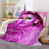 3D Ariana Grande Katze Ari Sänger Weiche Decken, Warme Kuscheldecke Bequeme Decke für Picknick Betten Sofa Zuhause Schlafzimmer Geschenk