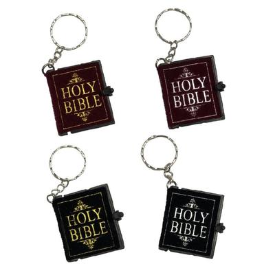 Mini-Bibel-Form Anhänger Kleines Buch Schlüsselanhänger Schöne Schlüsselanhänger Geburtstagsgeschenk