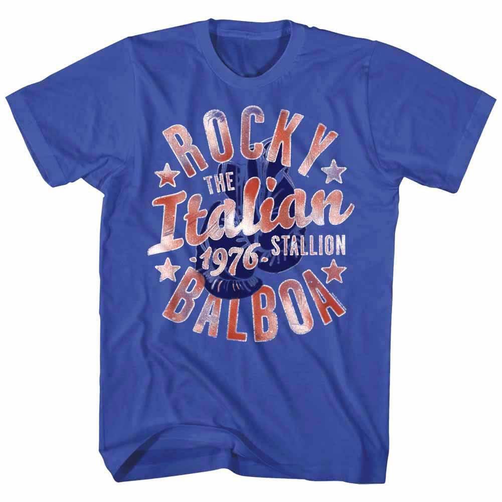 Rocky Italian Stallion Boxing Gloves 1976 Men T Shirt XXXL