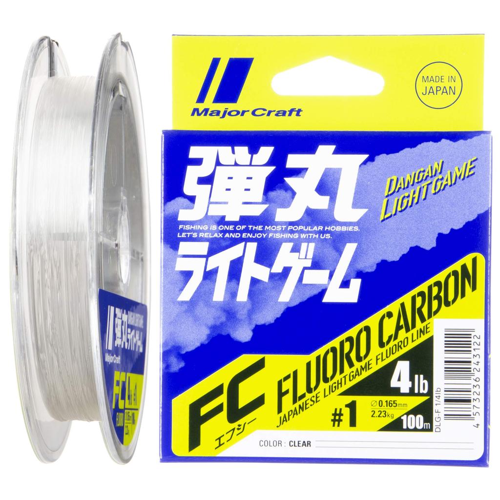 Major Craft DLG-F 14lb Bullet Fluorolite Game Line