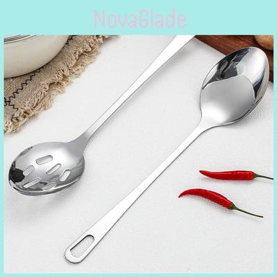 Stainless Steel Cooking Spatula And Soup Ladle With Hightemperature Resistance For Kitchen Use