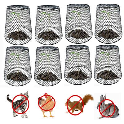 Iron Plant Protection Cover Garden Roof Vegetable Seedlings Fruit and Vegetable Protection Cage Nursery Maintenance Tools