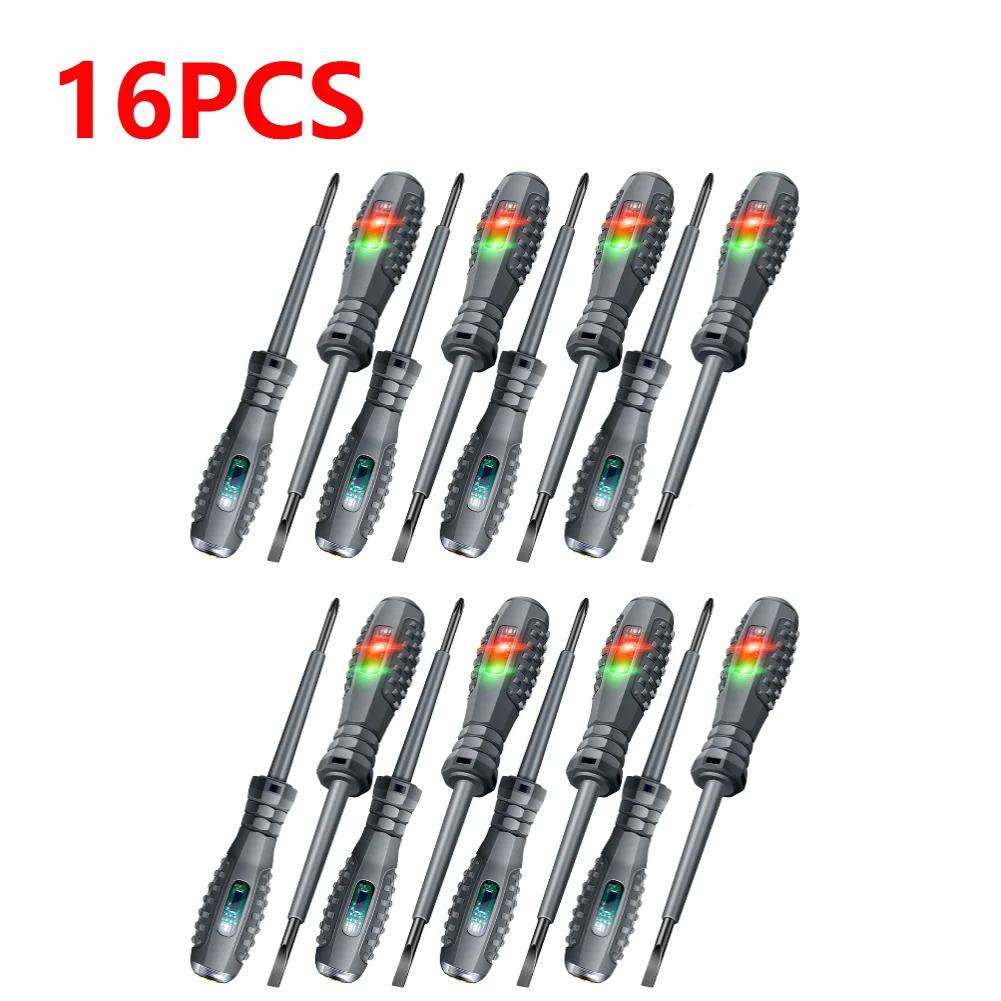 ANENG B05 Word/cross Screwdrivers Indicator Meter Electric Pen Insulated Electrician Highlight Pocket Tester Pen Tools 2-20pcs