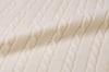 Nodeuyuumeon Witty Cable Round Knit [Cream]