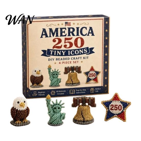 Beadwork Kit For Beginners 3D Beaded Animal Kit, DIY Beading Embroidery for Beginners, Sparkling Bead Handmade Highland Cow/Butterfly/Owl Craft