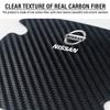4PCS Protezione Maniglia Porta Auto Adesivo 3D Emblema Decorazione Auto Per Nissan Nismo Almera Tiida Juke Teana Qashqai 350Z 370Z GTR