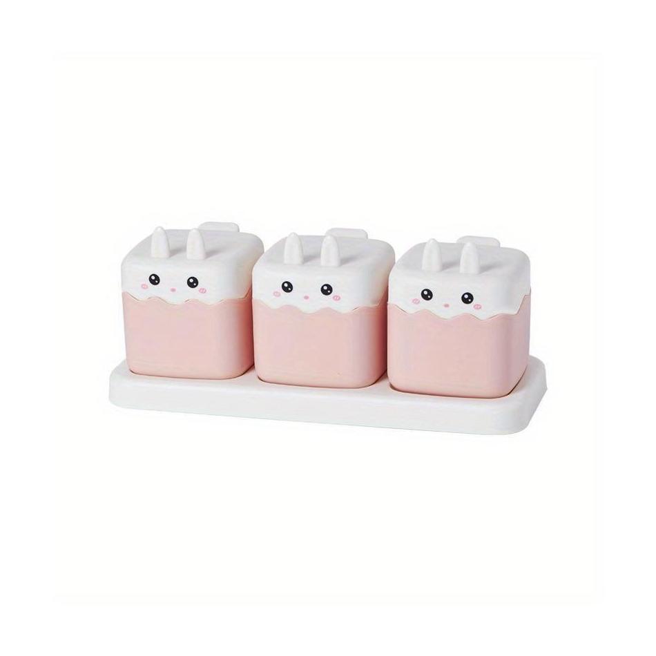 1 Pcs Seasoning Box Kitchen Household Seasonings Combination Set Seasoning Jar Seasonings Bottle Seasoning Jar Salt Jar