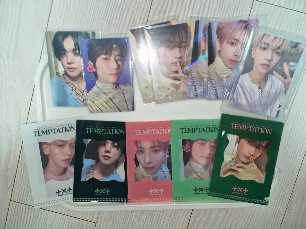 TOMORROW X TOGETHER Temptation Album Full Set Used