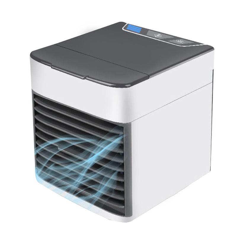 Portable Mini Refrigeration Air Conditioner Fan Household USB Desktop Small With Water Spray Air Fan