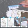 Jiani Bear Plastic Long Handle Shoe and Laundry Brush